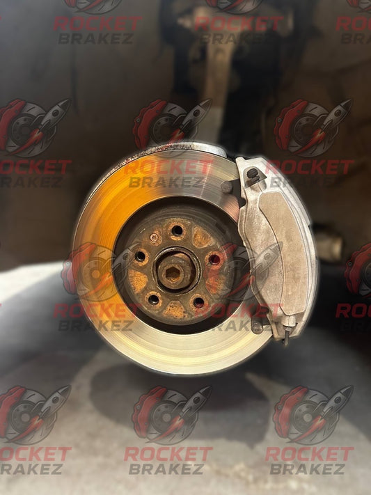Aftermarket Brake Covers fits on Audi A5 b9 — Full Metal, Custom Fit, 17 Color Options