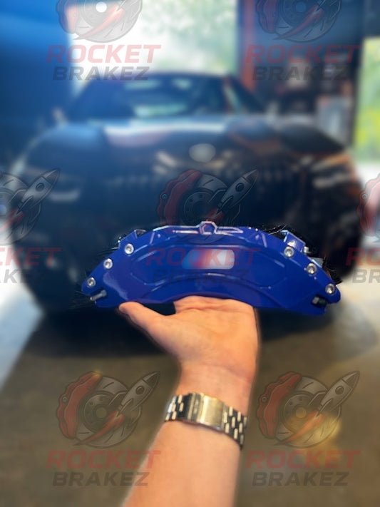 Aftermarket Brake Covers fits on BMW G05 X5 — Full Metal, Custom Fit, 17 Color Options