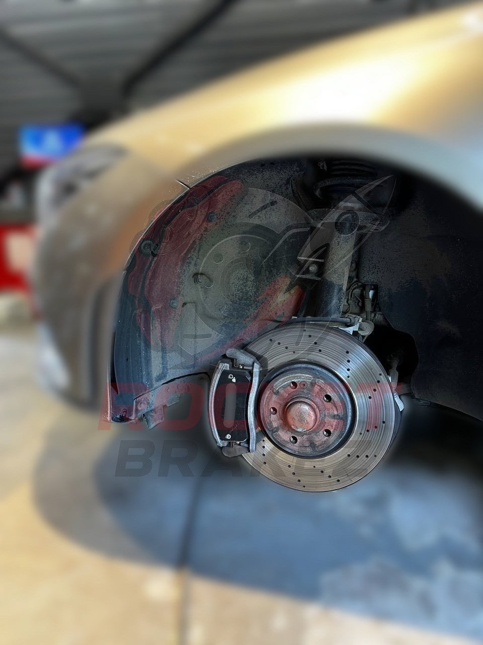 Aftermarket Brake Covers fits on Mercedes CLA — Full Metal, Custom Fit, 17 Color Options