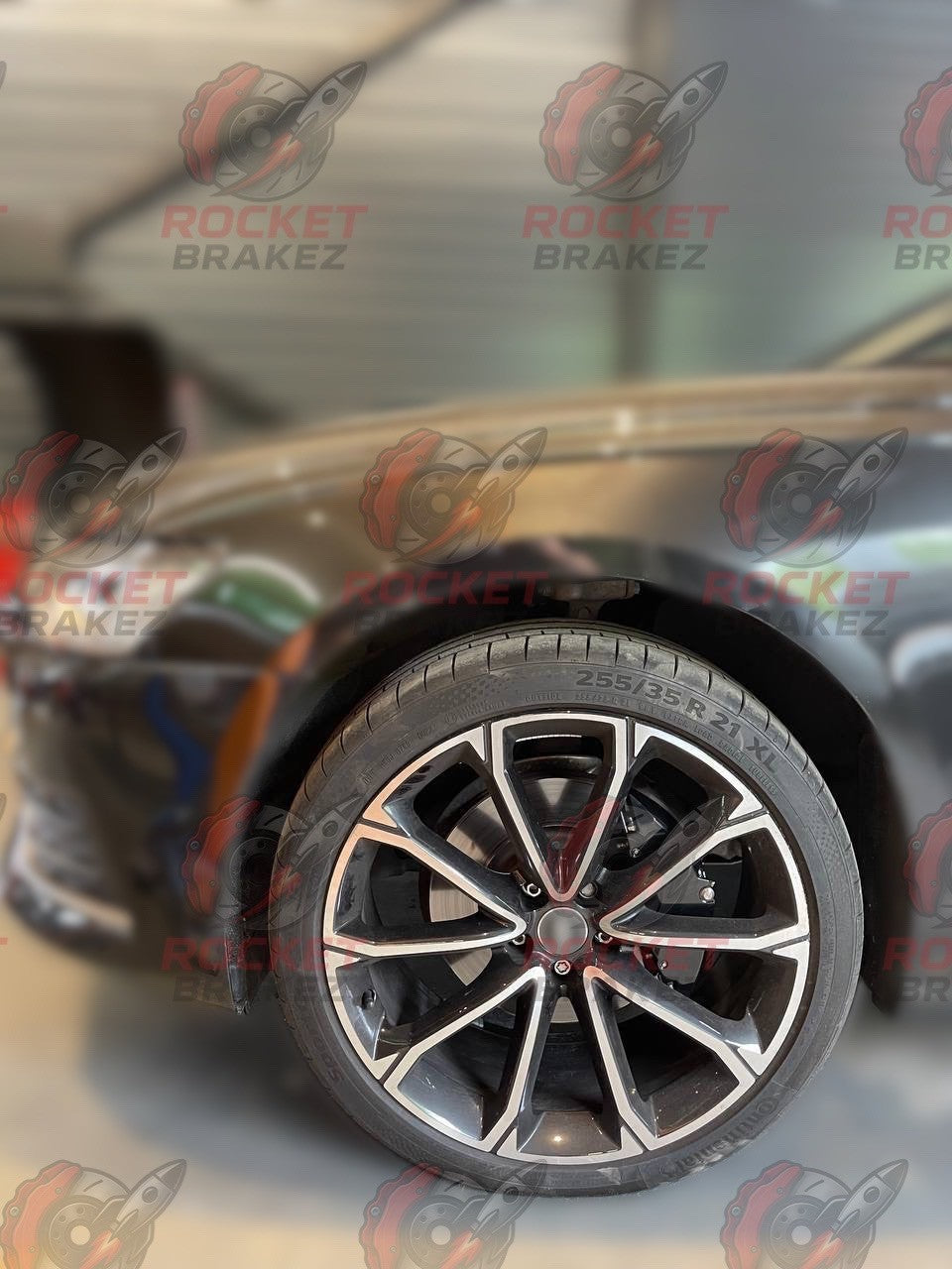 Aftermarket Brake Covers fits on Audi A6 c8 — Full Metal, Custom Fit, 17 Color Options