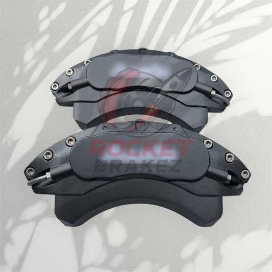 Aftermarket Brake Covers fits on Audi A6 C7 — Full Metal, Custom Fit, 17 Color Options