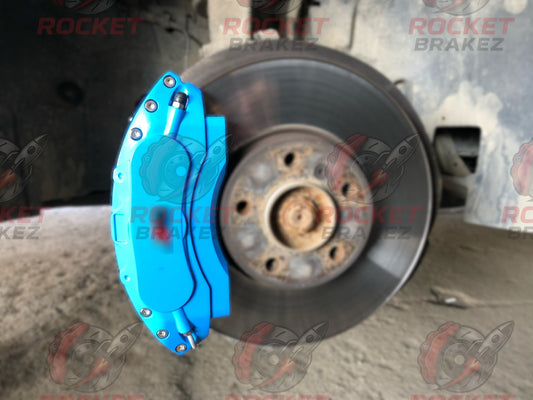 Aftermarket Brake Covers fits on BMW X6 F16 — Full Metal, Custom Fit, 17 Color Options